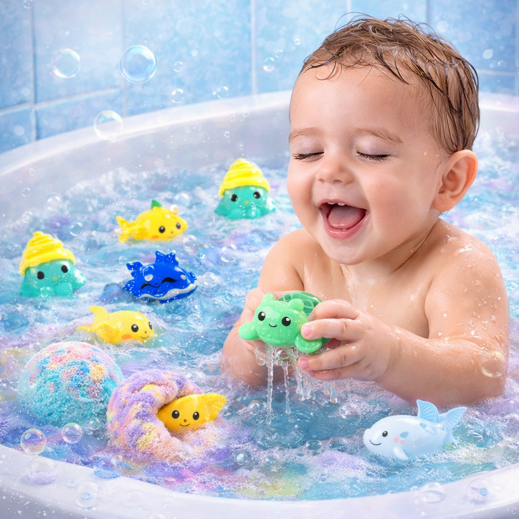 Primemaga Ocean Surprise Toy Bath Bomb Set