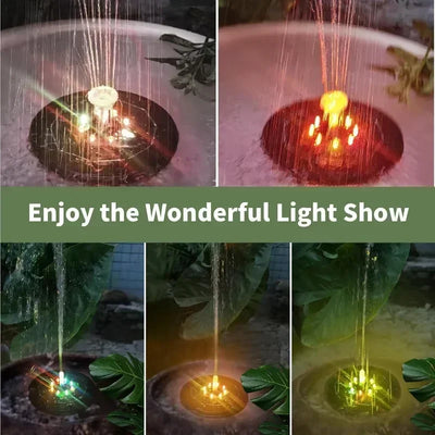 Primemaga Solar Glow Fountain