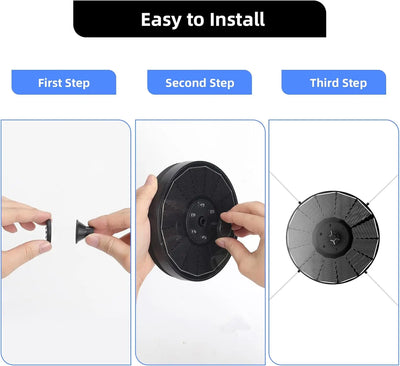 Primemaga Solar Glow Fountain