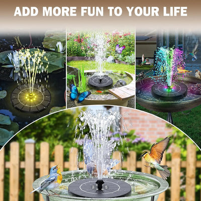 Primemaga Solar Glow Fountain